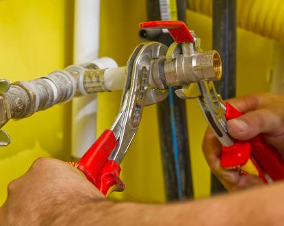 GAS LINE REPAIR
